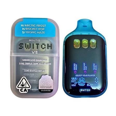 “ARTIC FROST” (HYBRID) × “ROCKET POP” (HYBRID) × “TROPIC HAZE” (SATIVA)