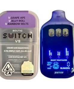 “GRAPE APE” (INDICA) × “JELLY ROLL” × “RAINBOW BELTS” (INDICA)